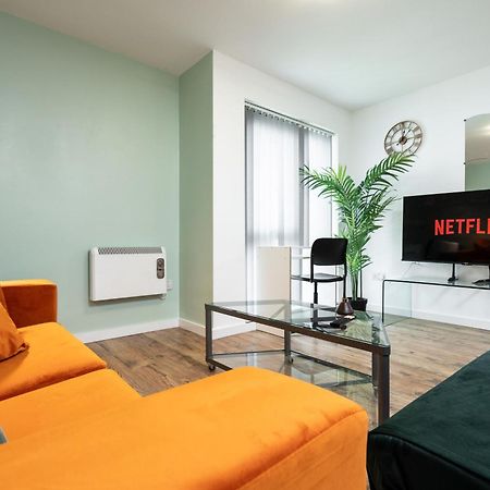 Ferienwohnung Free Parking - Immaculate 1Bd Flat - Salford Quays Manchester Exterior foto