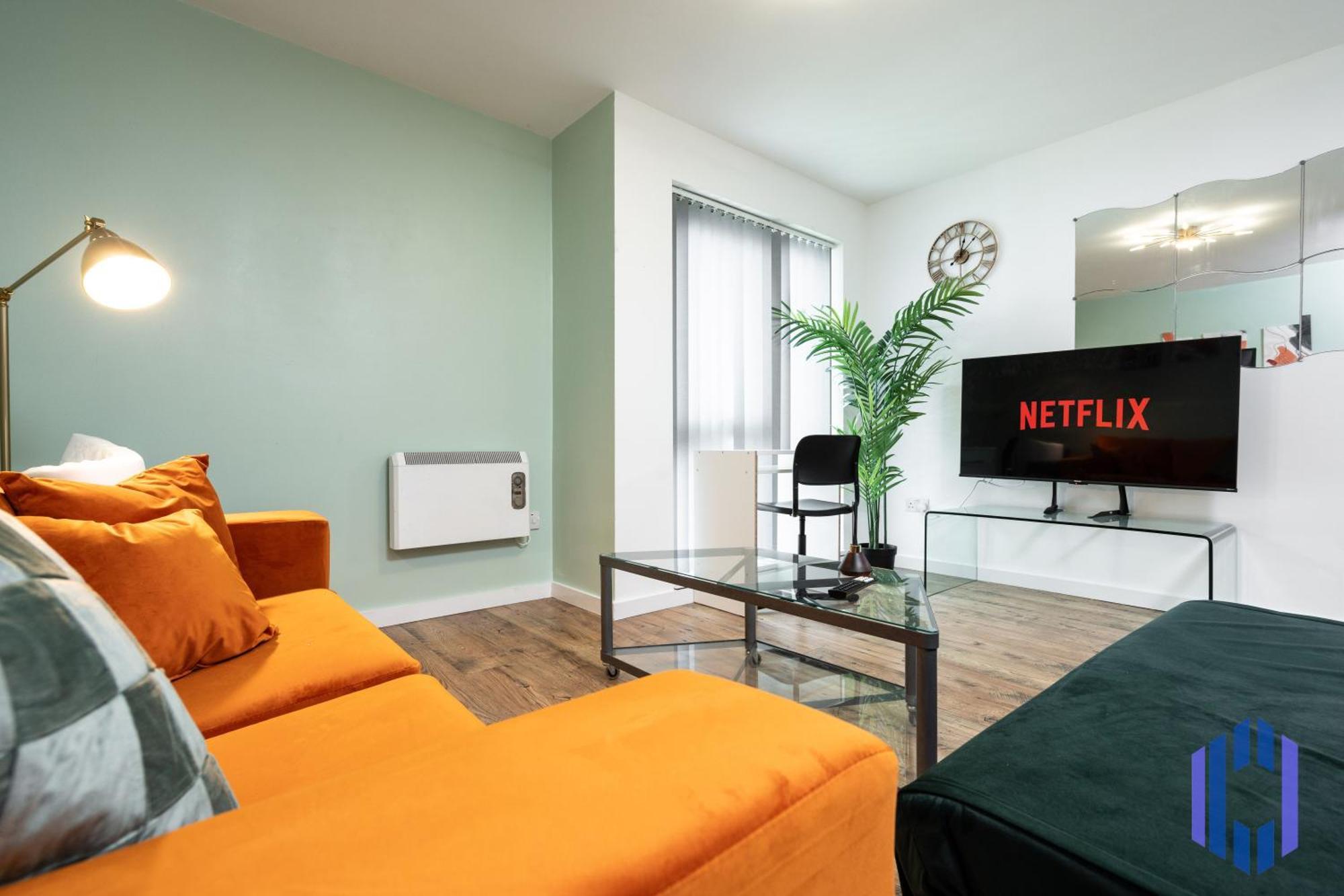 Ferienwohnung Free Parking - Immaculate 1Bd Flat - Salford Quays Manchester Exterior foto